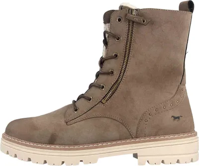 Produktbild von Mustang Shoes Stiefel in Übergrößen Taupe 1404-601-318 große Damenschuhe, Größe:43