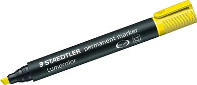 Zdjęcie produktu dla 10 sztuk Lumocolor 350-1 – trwały marker Lumocolor w kolorze żółtym