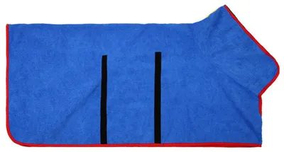 Obrázek produktu pro Sušicí kabát/župan/ručník pro psy, materiál z mikrovlákna, rychleschnoucí, super savý