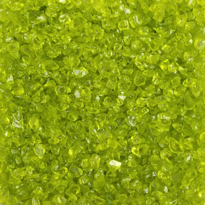 Produktbild von GLASGRANULAT 1-2mm. Glassand  1kg. APFELGRÜN