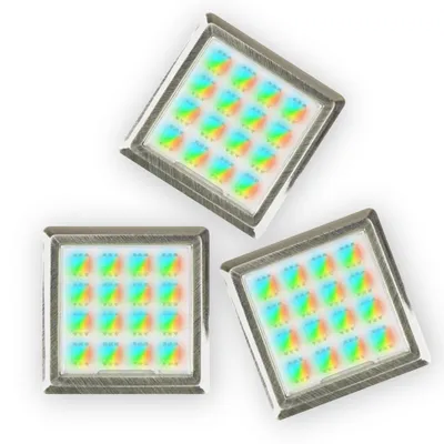 Image de kalb | Éclairage LED RGB pour vitrines, éclairage pour étagères en verre, lampe d'armoire – lot de 3