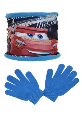 Produktbild von Cars Kinder Jungen Winter-Set Schlauchschal und Handschuhe Winter-Schal
