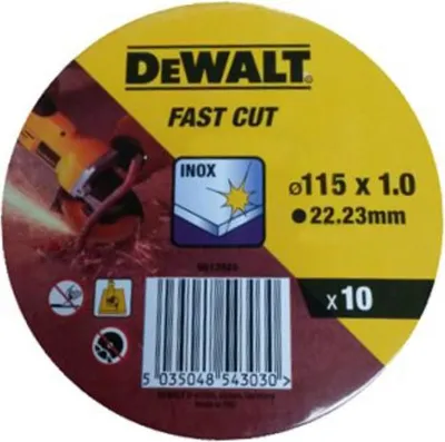 Produktbild von DEWALT Trennscheibe Edelstahl flach 115 mmx1.0 mm DT3506-QZ