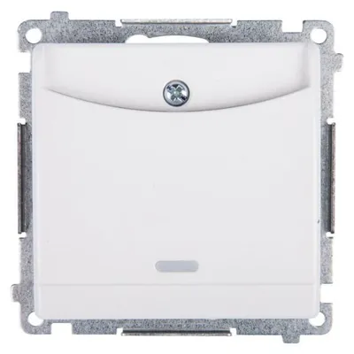 Imagen del producto de Caja de conexión, modelo Simon DWH1.01/11, plástico, blanca, IP20, 230 V, 10 A, 75 mm