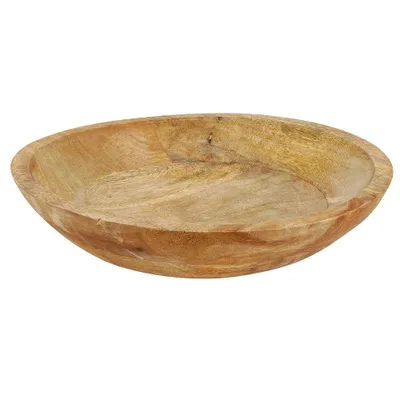 Image de Bol en bois de manguier : Parfait pour les fruits, les légumes et le service