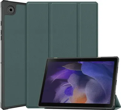 Productafbeelding van imoshion Trifold Bookcase voor de Samsung Galaxy Tab A8 - Donkergroen