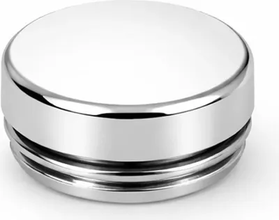 Imagen del producto de Vogel & Noot, tapón ciego para roscas, latón niquelado, conexión roscada de 1/2", sellado con junta tórica, 1 unidad.