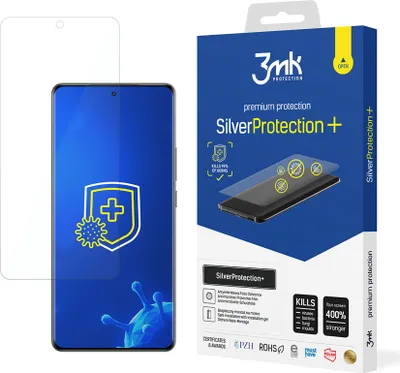 Produktbild von 3mk Display Antimikrobielle Schutzfolie SilverProtection+ für Realme GT 6 0,21mm Self-Heal