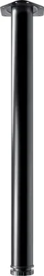 Produktbild von Tischbein Zela Ø60x700 mm schwarz Belastbarkeit 100 kg