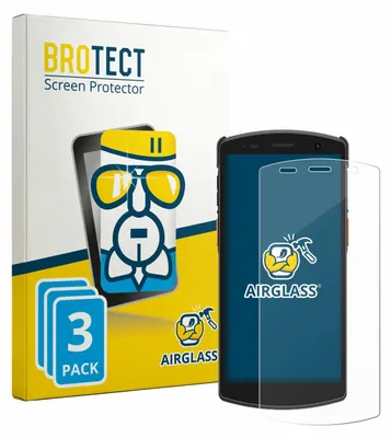 Produktbild von 3x BROTECT Schutzglas für Urovo CT58S Schutzfolie Panzer Folie Glas Display Schutz klar