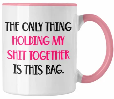 Produktbild von Lustige Tasse Geschenk Lustige Geschenkidee Frauen Mutter Mama Spruch (Rosa)