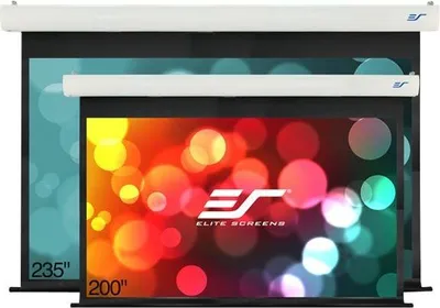 Obrázok produktu pre Elite Screens Saker Plus, 5,08 m (200"), 4,43 m, 2,49 m, 16:9, Biela