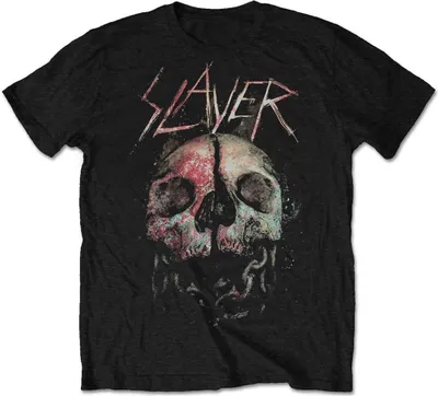Produktbild von Slayer Cleaved Skull Black L T-Shirt