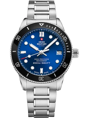Produktbild von Swiss Military SM34089.02 Diver Damenuhr 37mm 20ATM