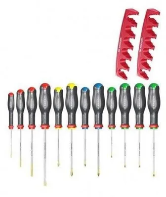 Image de Jeu de 12 tournevis Protwist avec 2 racks FACOM AT.J12R2PB