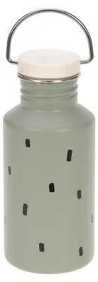 Edelstahl-Trinkflasche für Kinder, 500 ml, auslaufsicher, Happy Prints