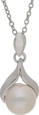 Produktbild von Kettenanhänger Silber 925 Süßwasser Zuchtperle JL10-02-2698 JuwelmaLux