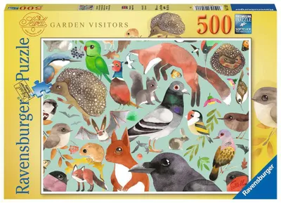 Zdjęcie produktu dla Ravensburger 00017137, 500 szt., Flora i fauna, 12 lat(a)