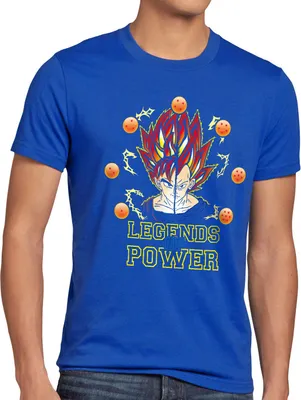 Produktbild von style3 Legends Of Power Herren T-Shirt Goku Vegeta
