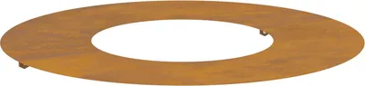Produktbild von geeignet für flachen Baumring Braun Ø30 / 60 cm Wetterfeststahl