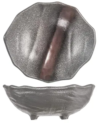 Obrázok produktu pre Čierno-bronzový porcelánový pohár 26 cm