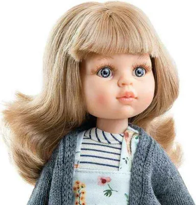 Produktbild von Paola Reina Modepuppe Carla mit Pony 32 cm - Puppen Spielzeug