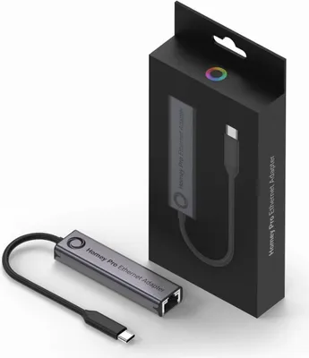 Image de Athom Smart Homey Pro Adaptateur Ethernet USB-C vers RJ45 (HOMEY-ETH-01)