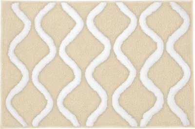 Produktbild von Kleine Wolke Badteppich Piana Sandbeige 60x 90 cm