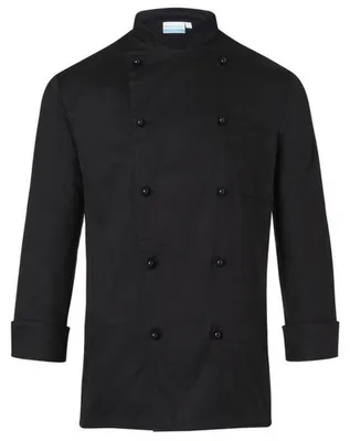 Image de Karlowsky - Veste de cuisine « Basic » pour hommes/femmes Unisexe LT4236 (XXL) (Noir)