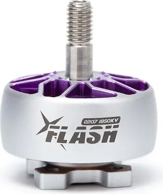 Produktbild von FlyFishRC Flash 2207 1850KV FPV Motor Silber Lila