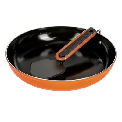 Zdjęcie produktu dla Jetboil Summit Skillet, Rondel, Aluminium, Pomarańczowy, Czarny, Pomarańczowy, Ceramika, 380 g
