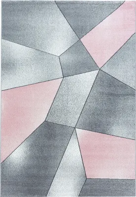 Produktbild von Carpetsale24 Wohnzimmer Teppich Modern Abstrakt Design Kurzflor Schlafzimmer Teppich Pflegeleicht, Grösse: 240x340 cm