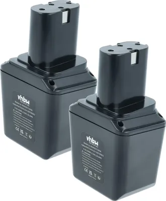 Produktbild von vhbw 2x Akku Ersatz für Bosch 2607335103, 2 607 335 069, 2607335095, 2 607 335 103, 2607335069, 2 607 335 095 für Werkzeug (3000 mAh, NiMH, 9,6 V)
