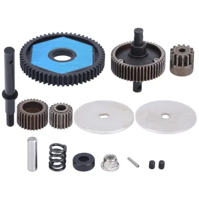Obrázek produktu pro Ozubená kola převodovky s motorovým ozubeným kolem, vhodná pro RC auto Axial SCX10/SCX10 II 90046 90047