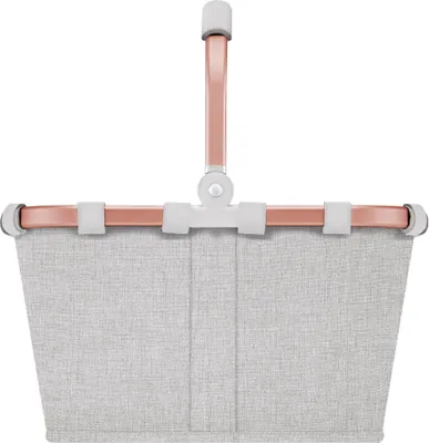 Produktbild von reisenthel carrybag XS, Einkaufskorb, Picknickkorb, Frame Twist Sky Rose, 5 L, BN1036