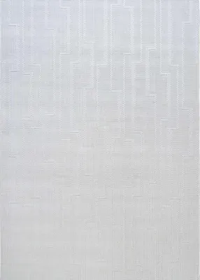 Immagine prodotto di Tappeto effetto juta con motivo a righe, 120x160, avorio