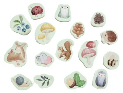 Imagen del producto de Rubo Toys 2013811, Puzzle para niños, apto para niños/niñas, a partir de 0,83 años, material: espuma, varios colores