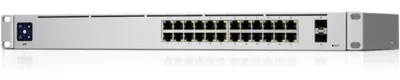 Produktbild von Ubiquiti UniFi USW-24, Managed, L2, Gigabit Ethernet (10/100/1000), Rack-Einbau
