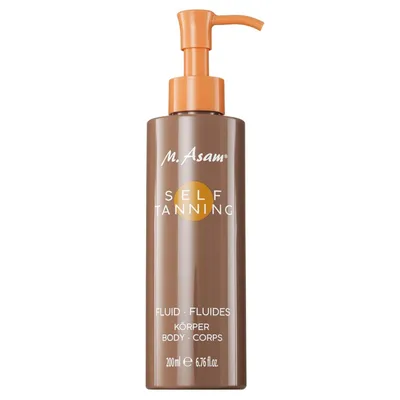 Produktbild von M. Asam SUN Self Tanning Fluid (200 ml) – Selbstbräuner Für Den Körper Mit Sofort- & Langzeit-Effekt