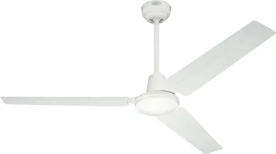 Obrázek produktu pro Stropní ventilátor s nástěnným vypínačem Industrial 142 cm White