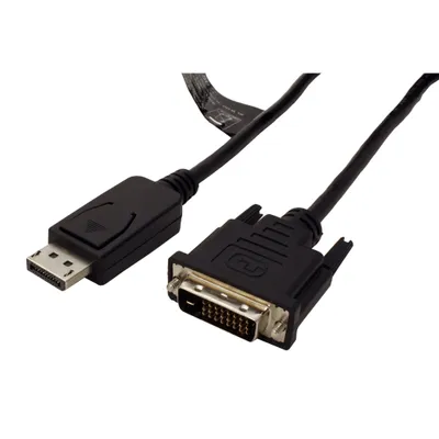 Obrázek produktu pro ROLINE DisplayPort - DVI kabel, DP(M) -> DVI-D(M), typ 1, 1920x1200@60Hz, 1,5m (11.04.5619)