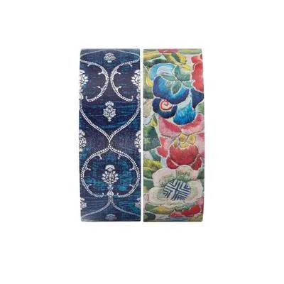 Produktbild von Papierzuschnitte Blauer Samt/Birnengarten 2er-Pack Washi-Rollen