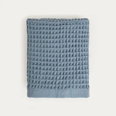 Zdjęcie produktu dla HOMLA Ręcznik VAFFEL niebieski 100x150 cm
