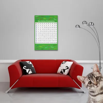 Immagine prodotto di Didattica - Educazione - Poster - La tabella delle moltiplicazioni + 1 poster di esercitazione 61x91,5 cm