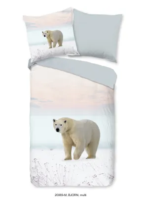 Immagine prodotto di Pure Bettbezug "orso polare" - multi - (135x200 cm) - Mikrofaser