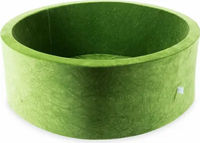 Obrázek produktu pro Kuličkový bazén 110x40 Velvety soft olive - Bez koulí / Bez koulí