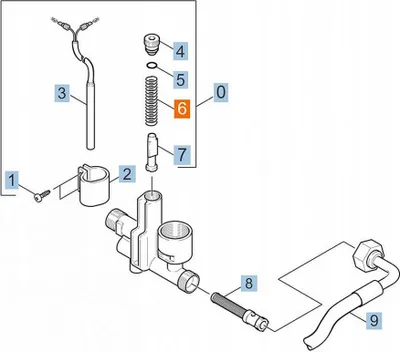 Produktbild von Feder gegen Wasseraustritt Karcher (5.332-057.0) HDS 550, 555, 558, 600, 695, 698, 790, 798, 797, 895, 10/20, 7/16, 8/18