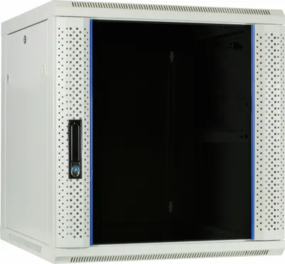 Obrázek produktu pro DS-IT Serverschrank Wandgehäuse mit Glastuer Weiß BxTxH 600 x - Wandgehäuse