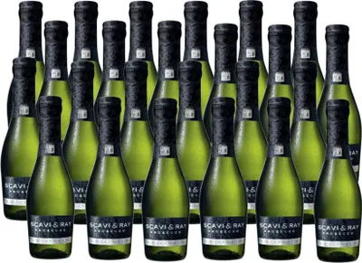 Produktbild von 24 x 0,2 l | Scavi & Ray Prosecco Frizzante Piccolo Perlwein | 10,5 % vol