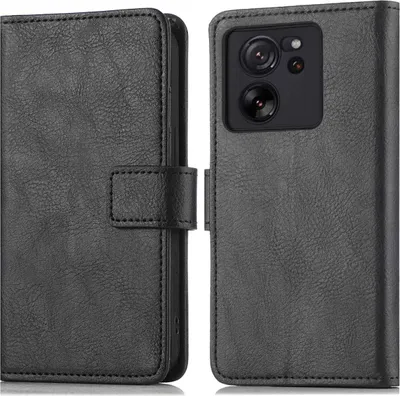 Zdjęcie produktu dla imoshion Luxe Bookcase dla Xiaomi 13T / 13T Pro - Czarny